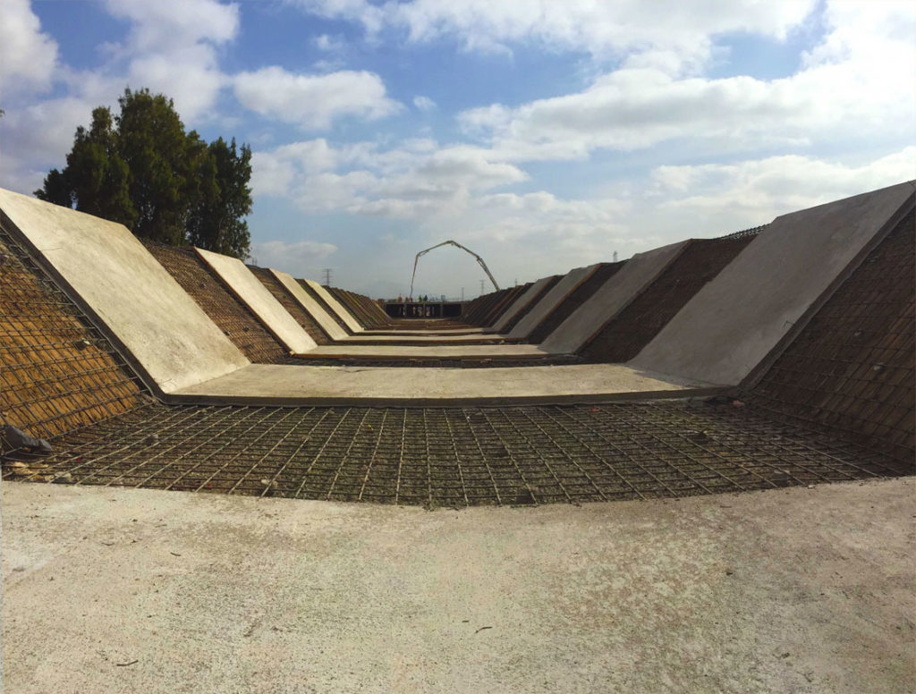 Construcción de Boulevar Florido-El niño